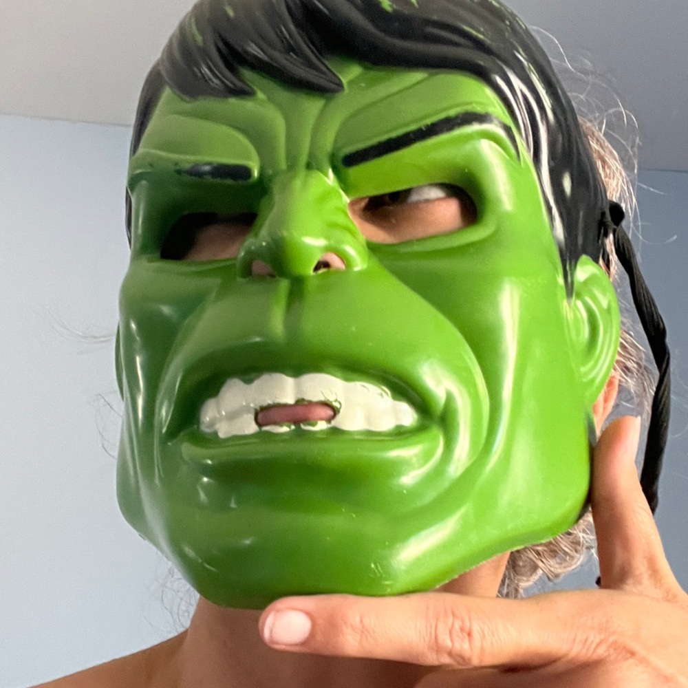 Marvel Hulk Kids Costume Mask - Green and Black